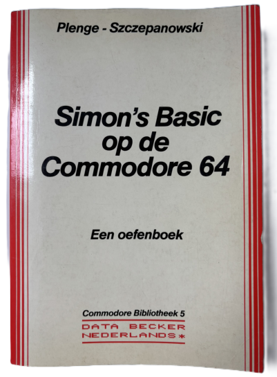 Data becker   Simons Basic op de Commodore 64   front
